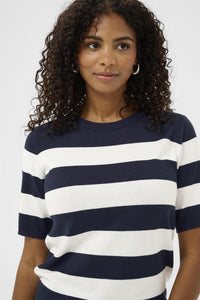 KAlizza Striped Knit Midnight