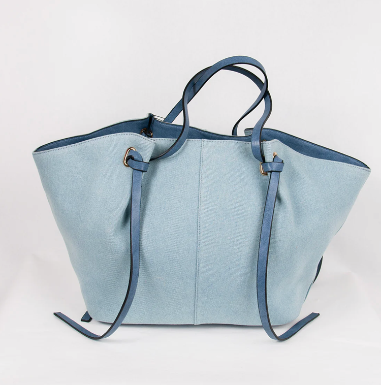 JOSEFINE stor shopper - Blå