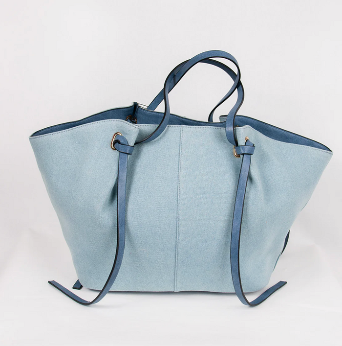 JOSEFINE stor shopper - Blå
