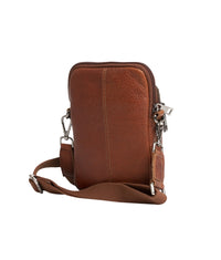 Veske Tiramisu Widestrap Phonebag Cognac