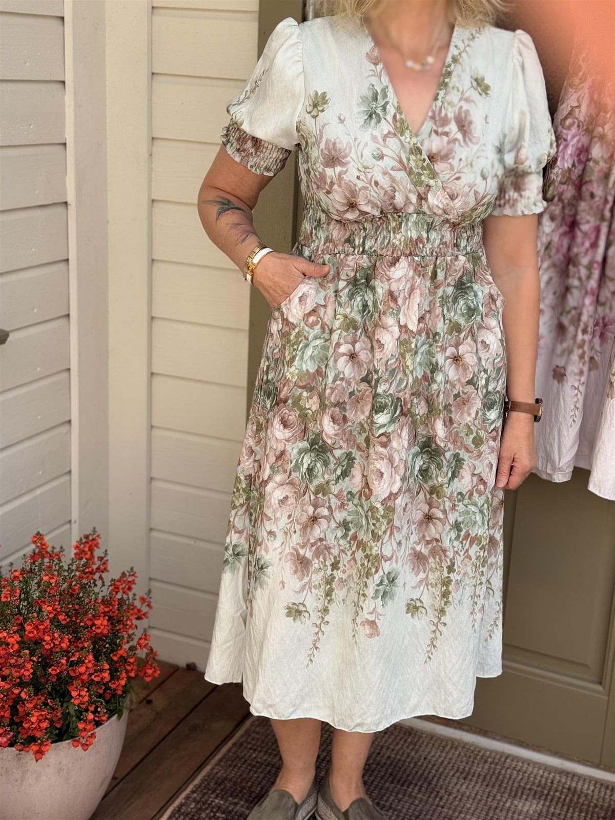 MdcLydia Dress - Military