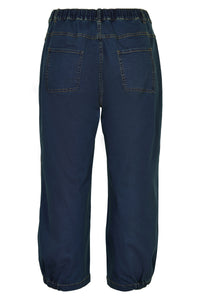 Clara Baggy Pant - Dark Denim