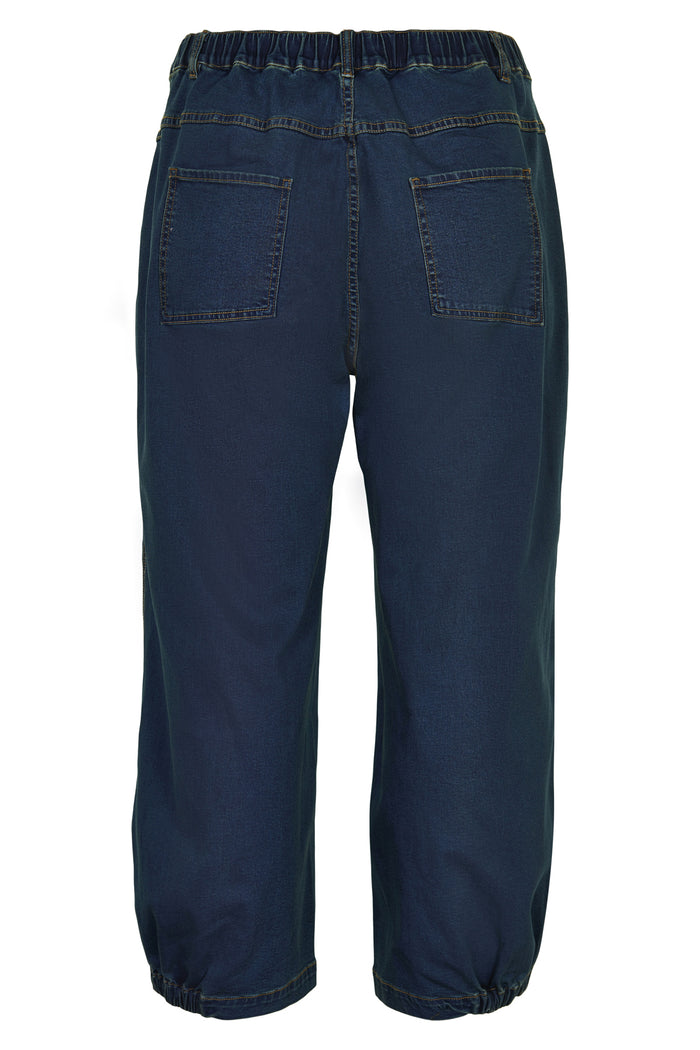 Clara Baggy Pant - Dark Denim