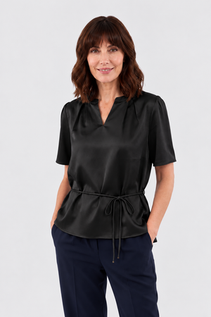 Bluse Sateng - Black