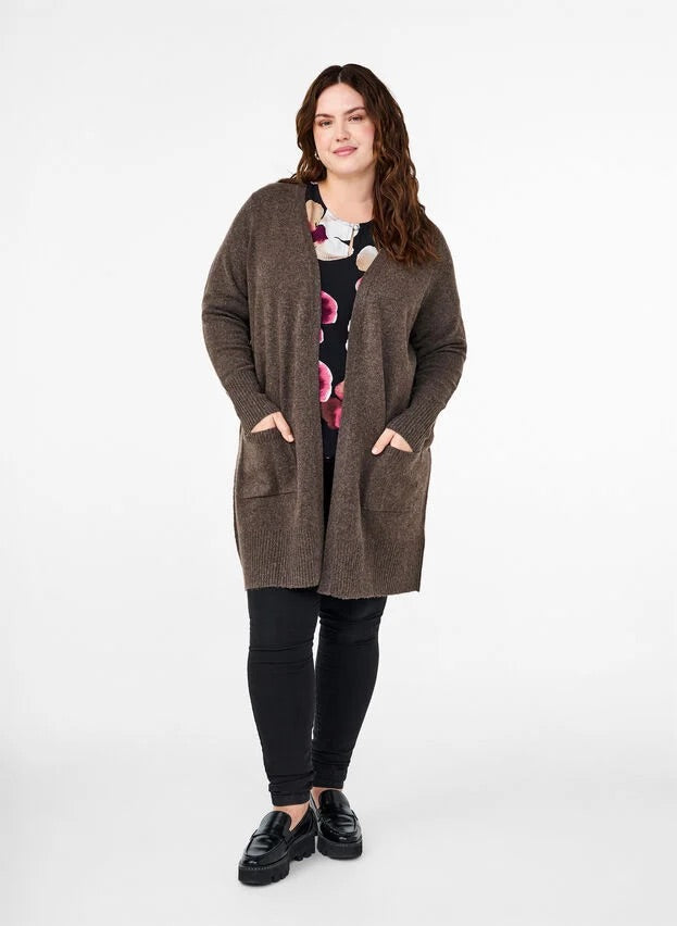 Cardigan Sunny Espresso Melange