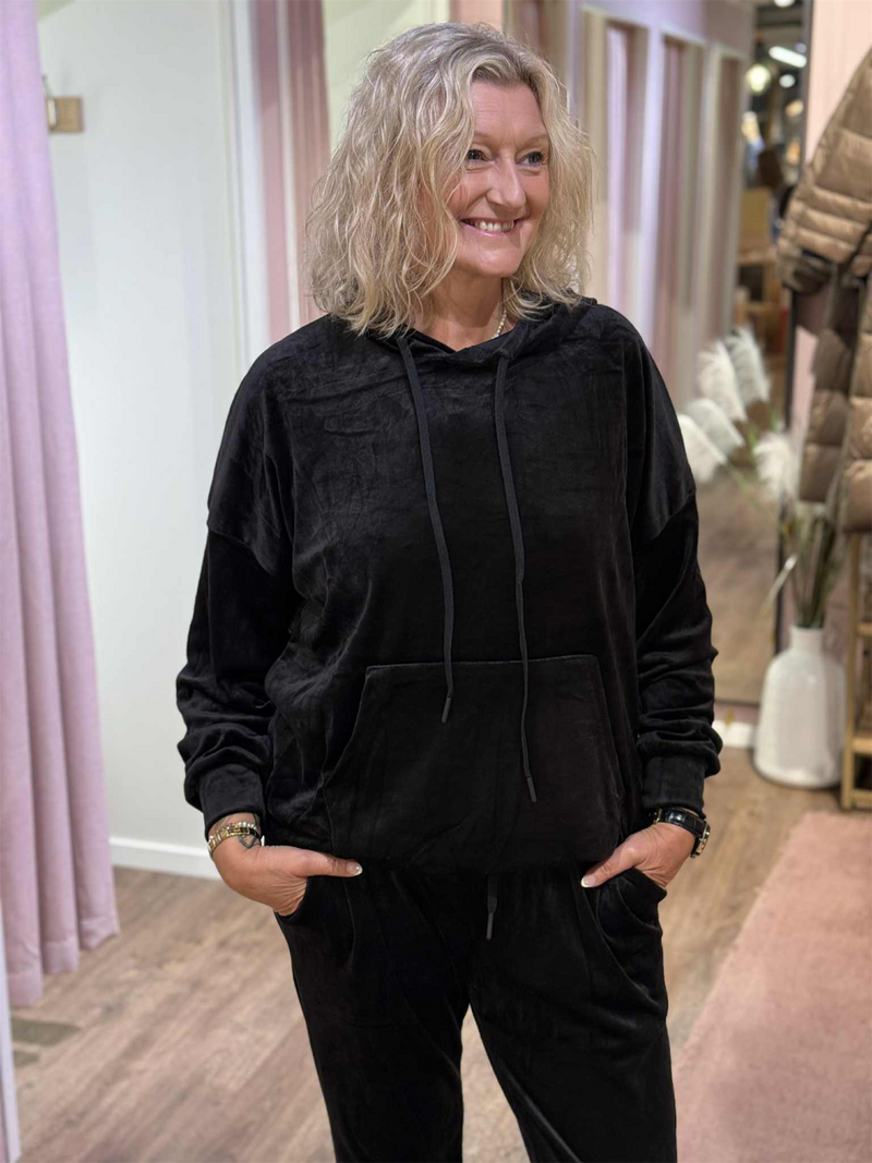 Velour Set Black