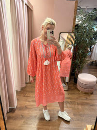 BRITNEY DRESS Coral