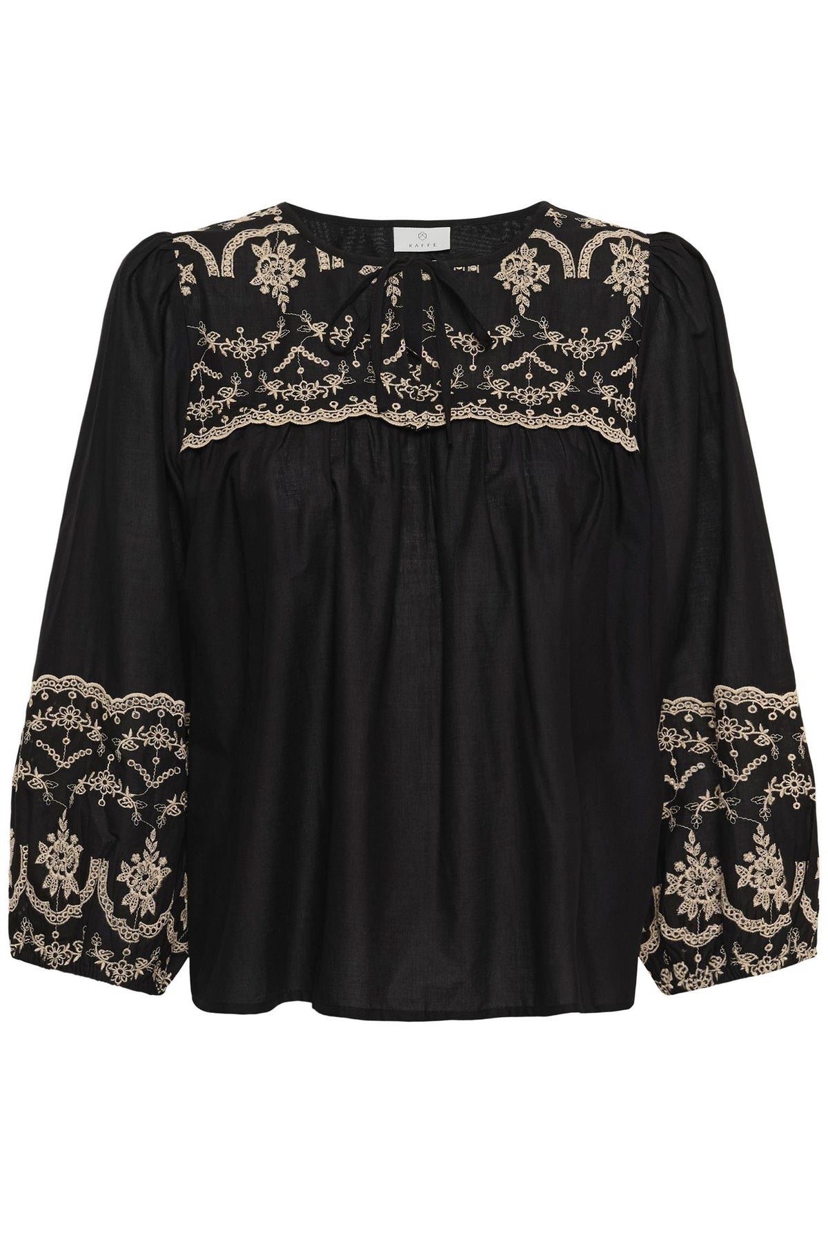 KAkis Blouse Black Deep