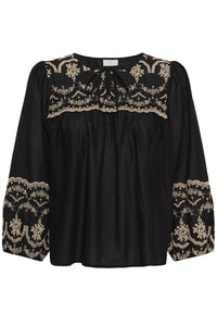 KAkis Blouse Black Deep