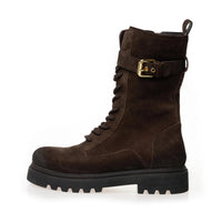The Moon Leather Suede Brown
