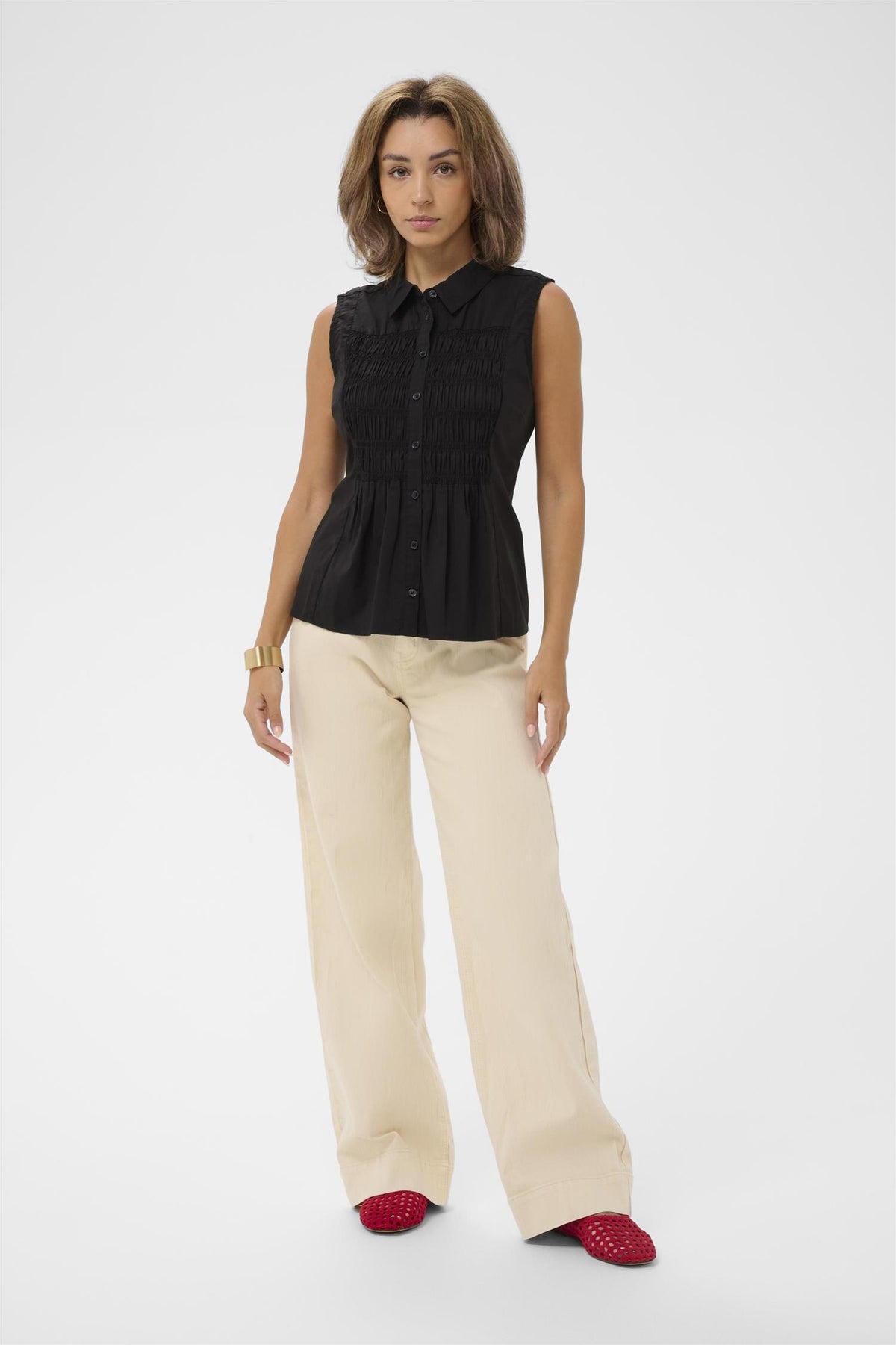 CRSilje Blouse Pitch Black