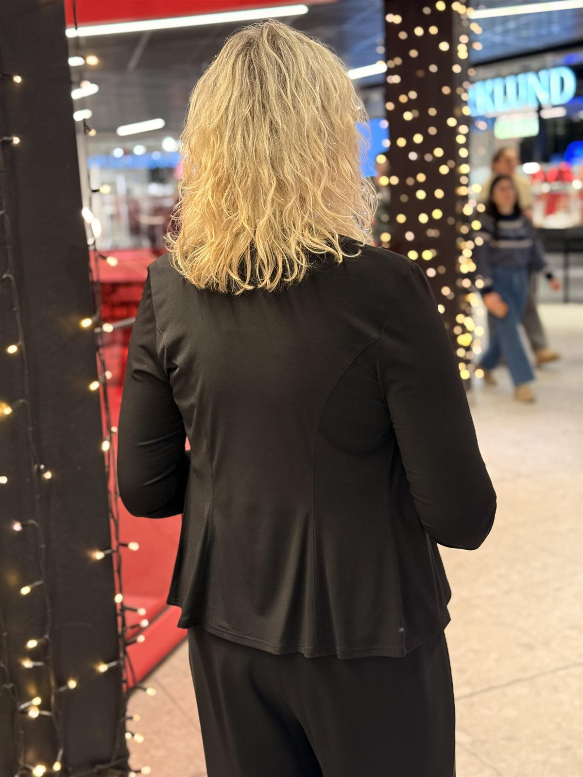 Dressjakke Normal Sort