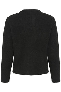 KAmay Knit Cardigan Black Deep