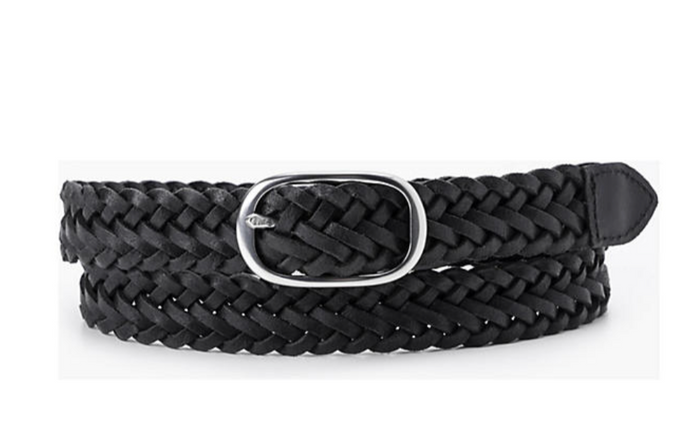 Levis Belte Charlie Braid Leather Caviar
