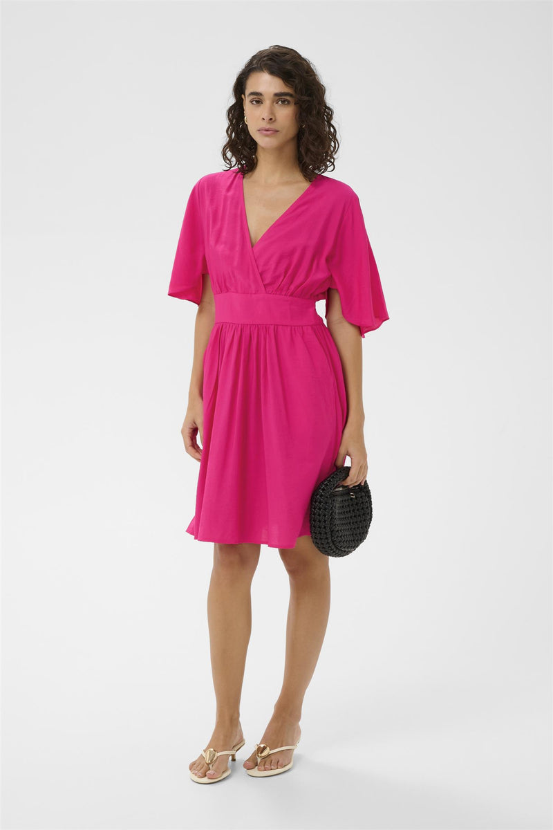 KAsirenaa Short Dress Beetroot Purple