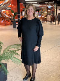 Kjole Tea Lux Black (Glitter)