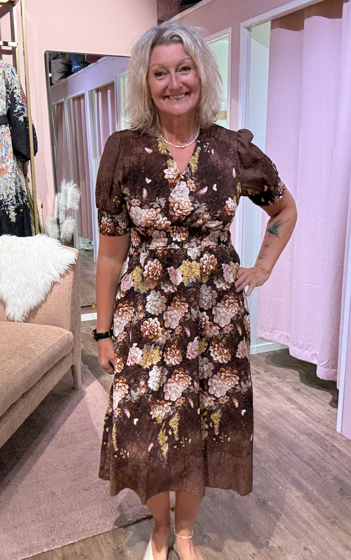 MdcLydia Dress Marrone