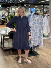 Vicky Doll Dress navy