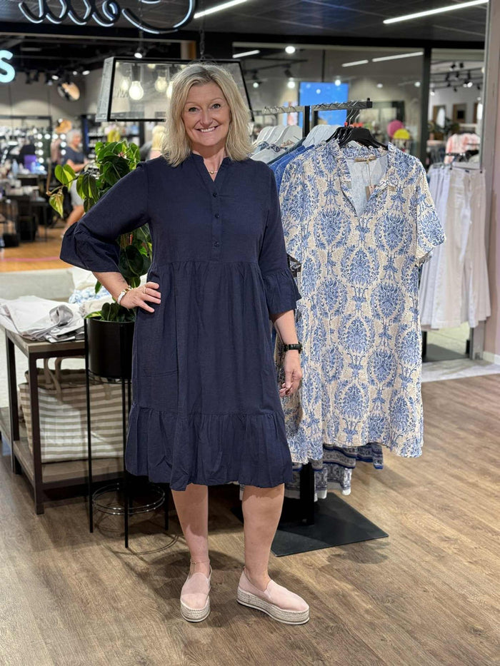 Vicky Doll Dress navy