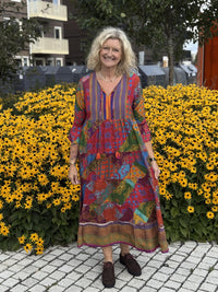 Vinicuna Dress Layers Print