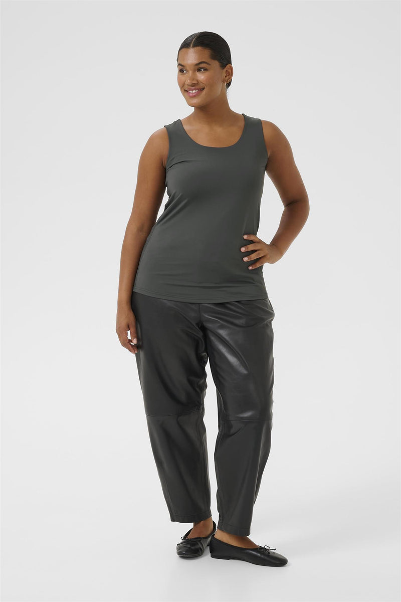 KCerina Jersey Top Black Oyster