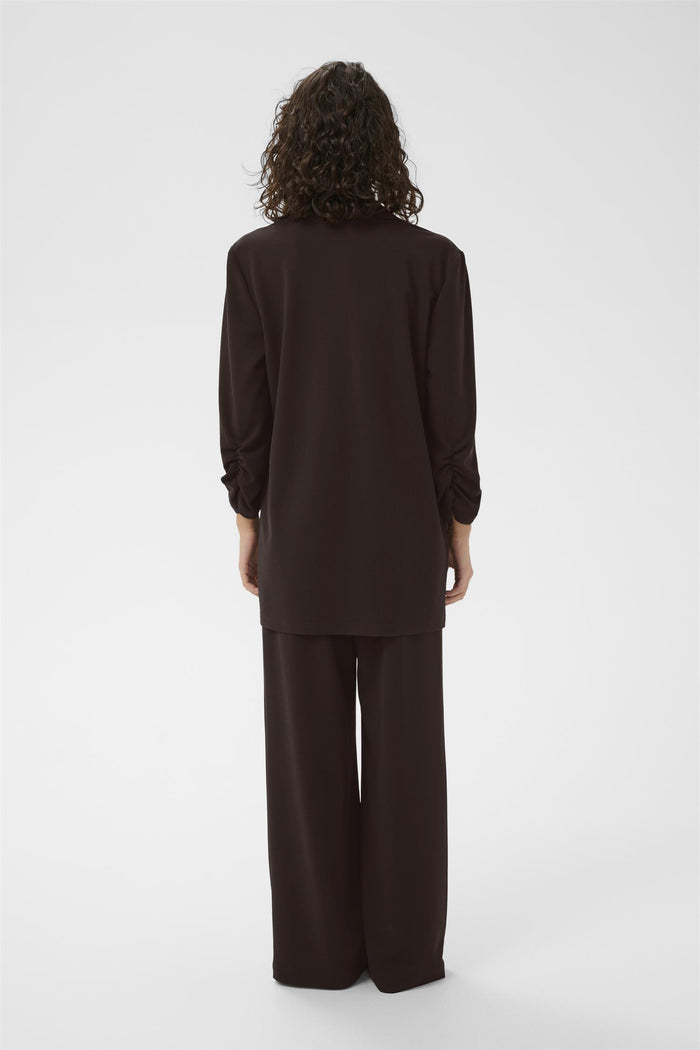 KAphoebe 3/4 sleeve Blazer - Coffee Bean