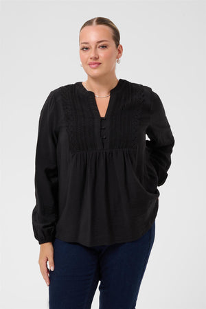 KCgaline Blouse - Black Deep