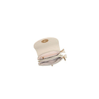 Danielle Clutch m/ mønster, Beige