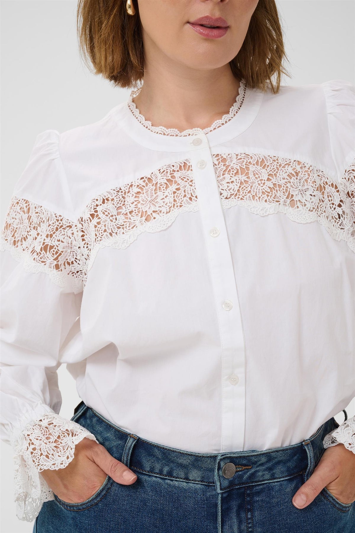 KClarissa Shirt Chalk