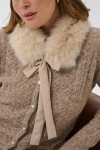 KCdelora Fake Fur Collar Skjerf