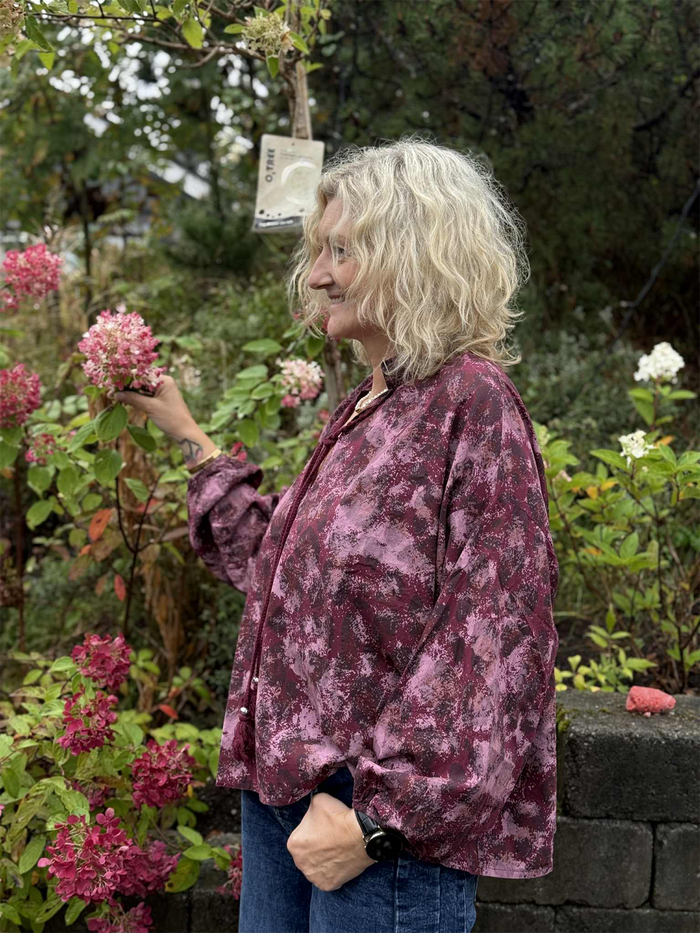 Bluse Mathea Merlot