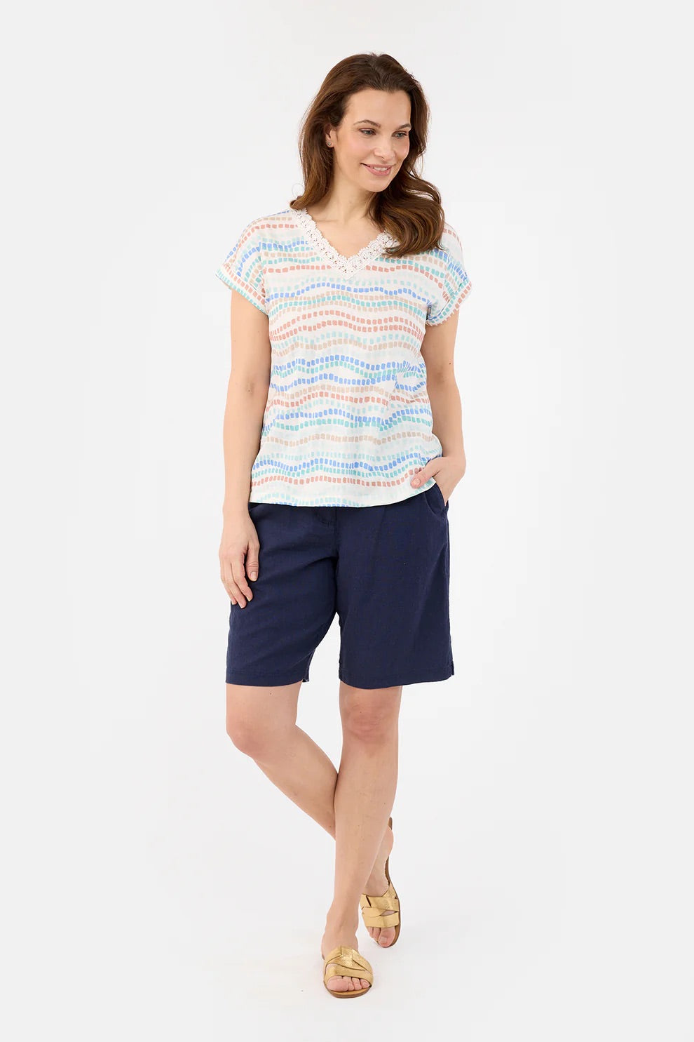 Shorts Lin Navy