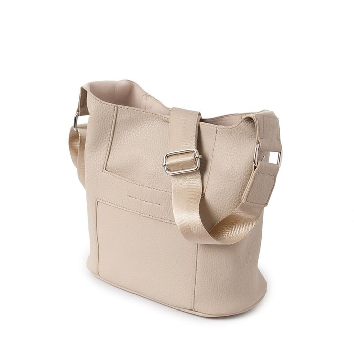 Anna Liten Crossbag - Beige
