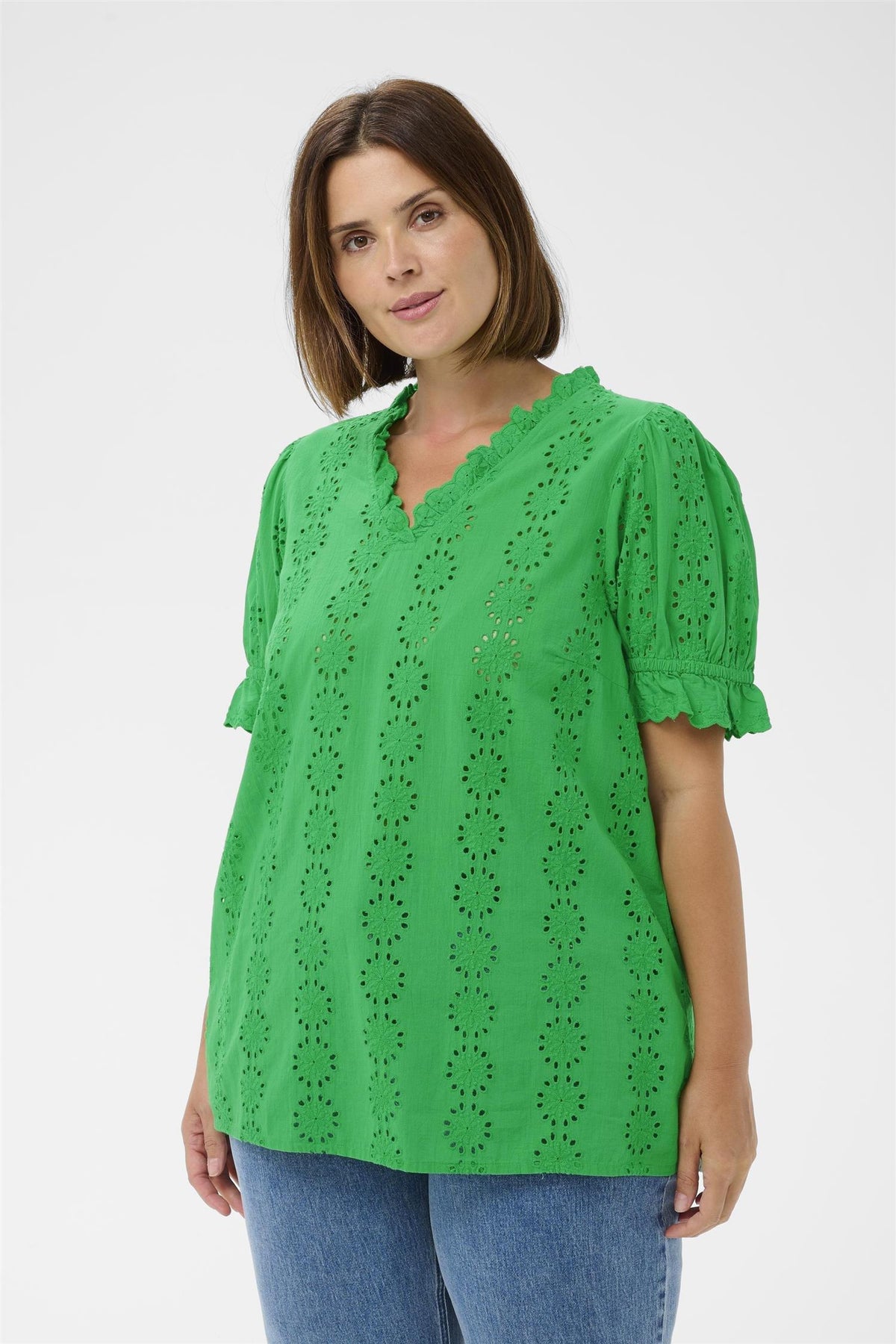 KCdina Blouse Bright Green
