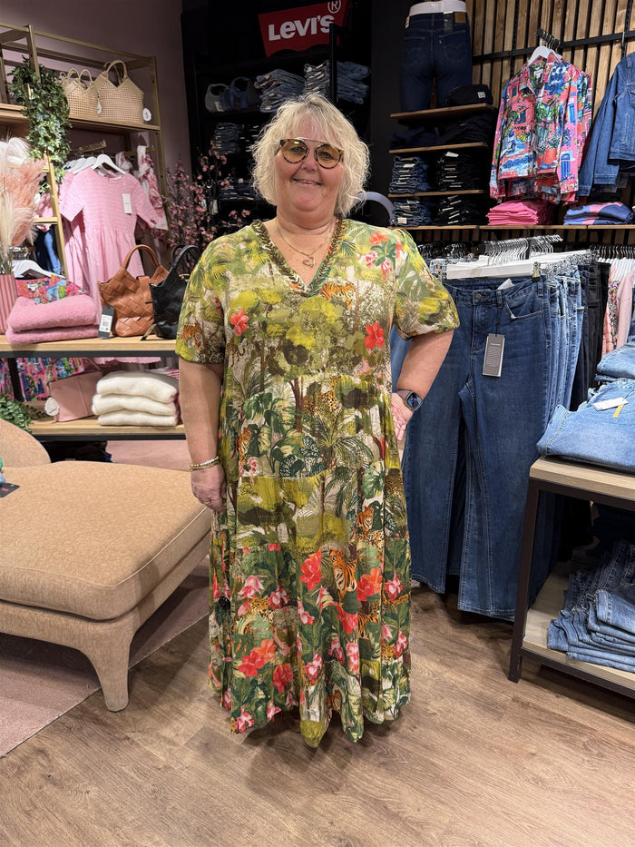Cecilia dress Layers Maxi