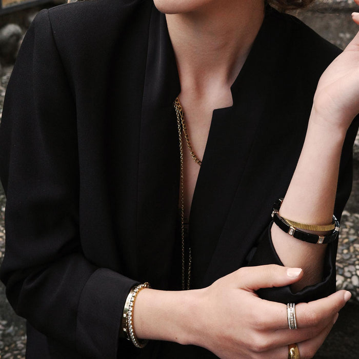 Ring med krystallstener, crystal G