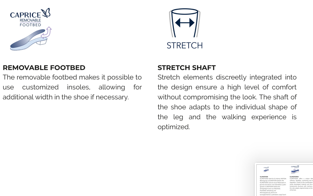 Støvlett Stretch (lav hel) - Cafe
