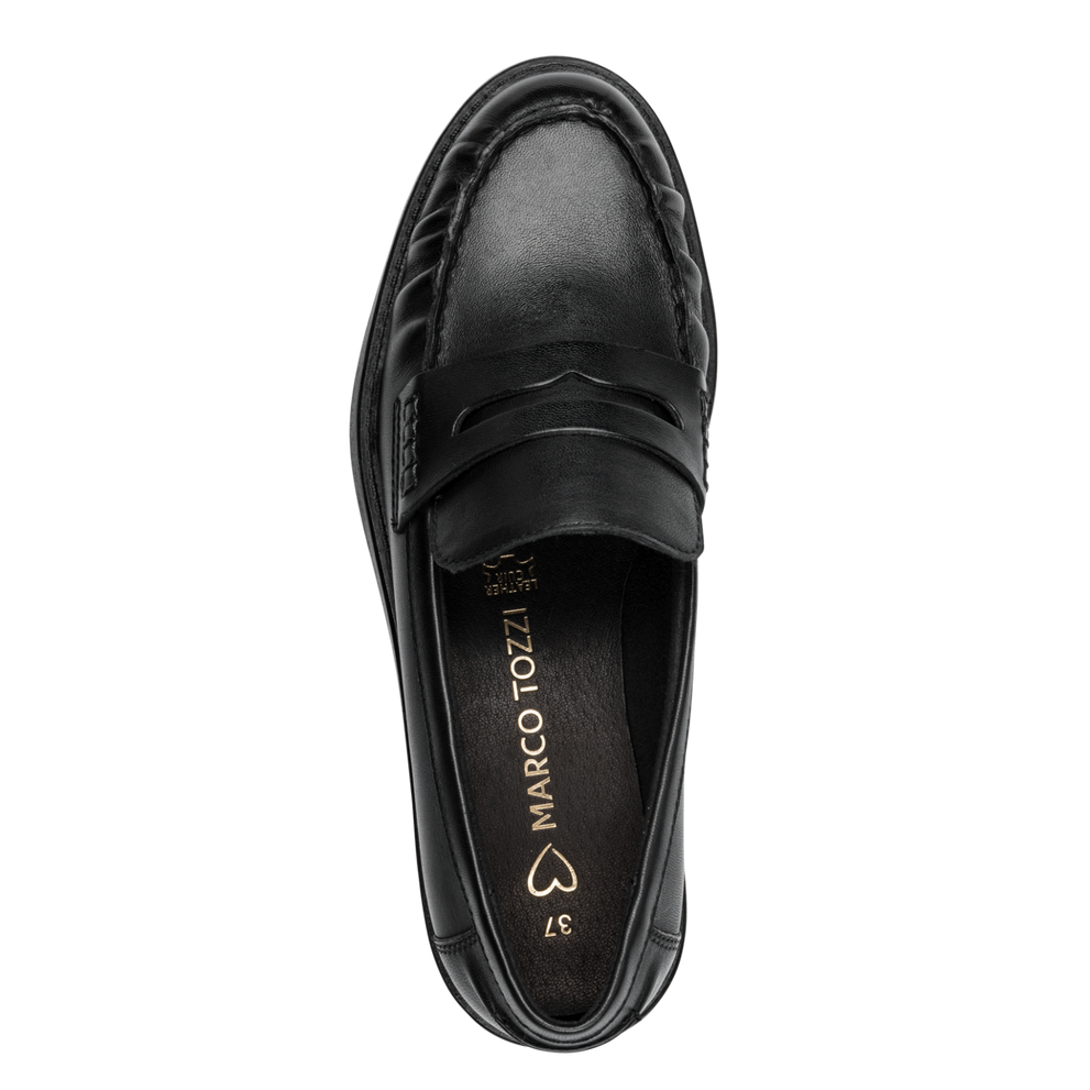 Loafer Leather - Black Nappa