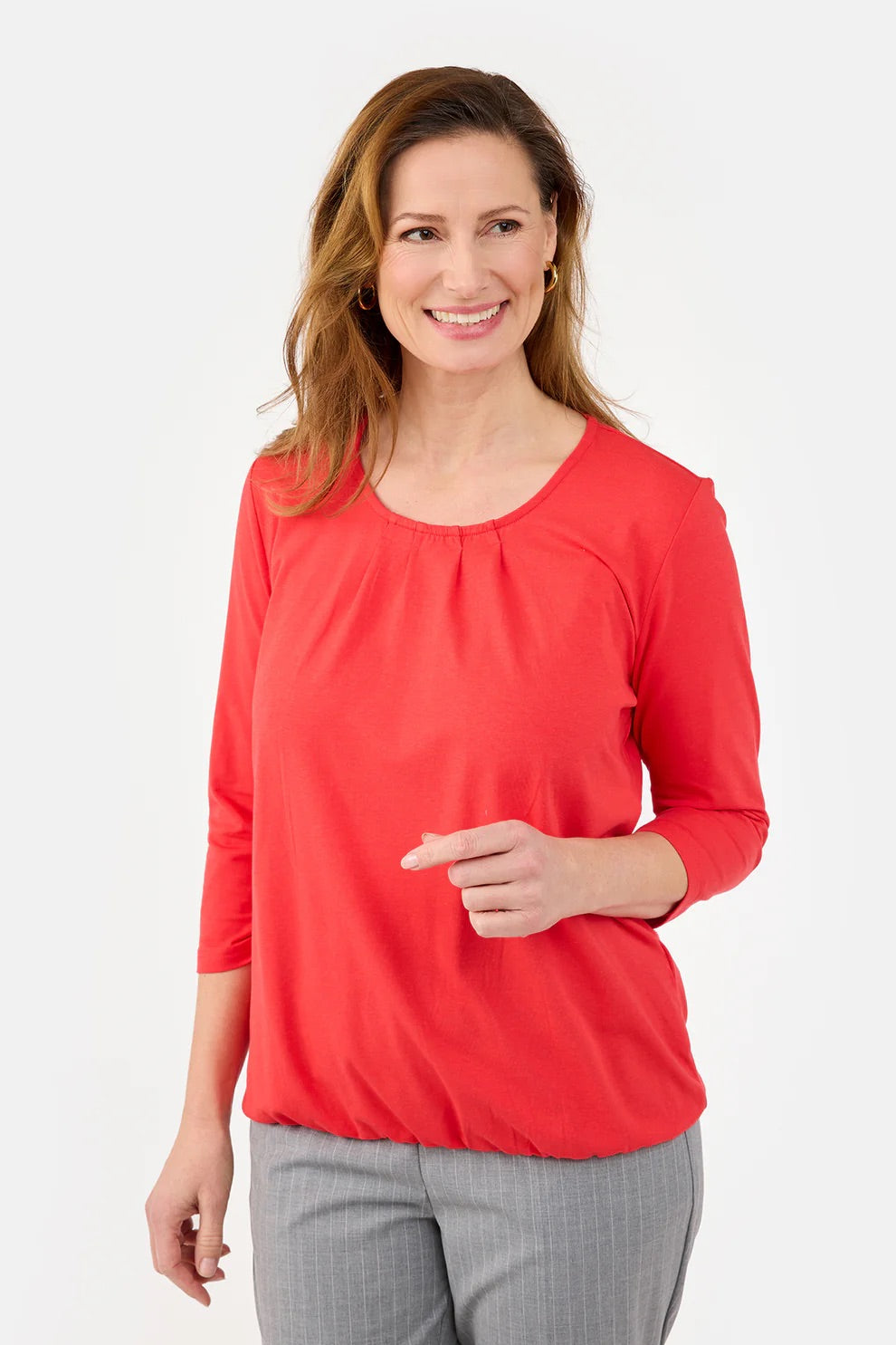 Genser Basic 3/4 Poppy Red