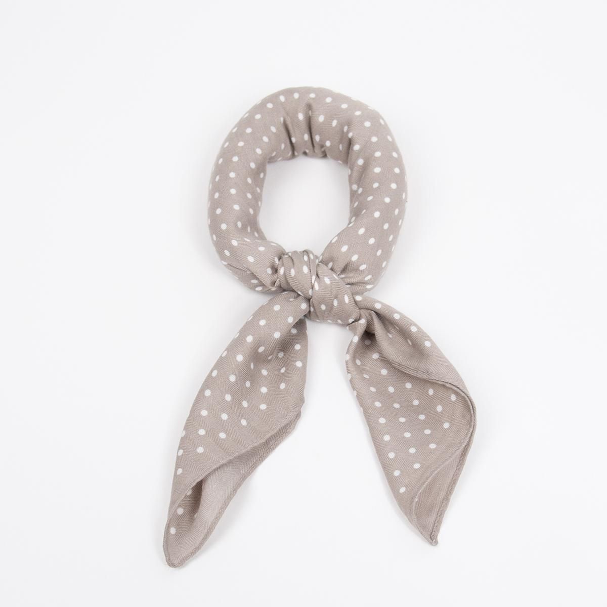 Skjerf Lite Beige Prikk