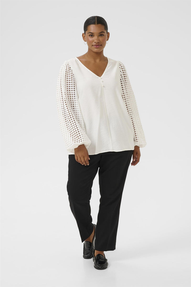 KCtulla Blouse Chalk