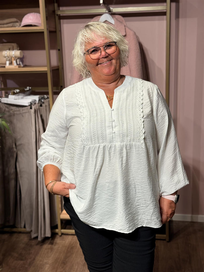 KCgaline Blouse - Chalk
