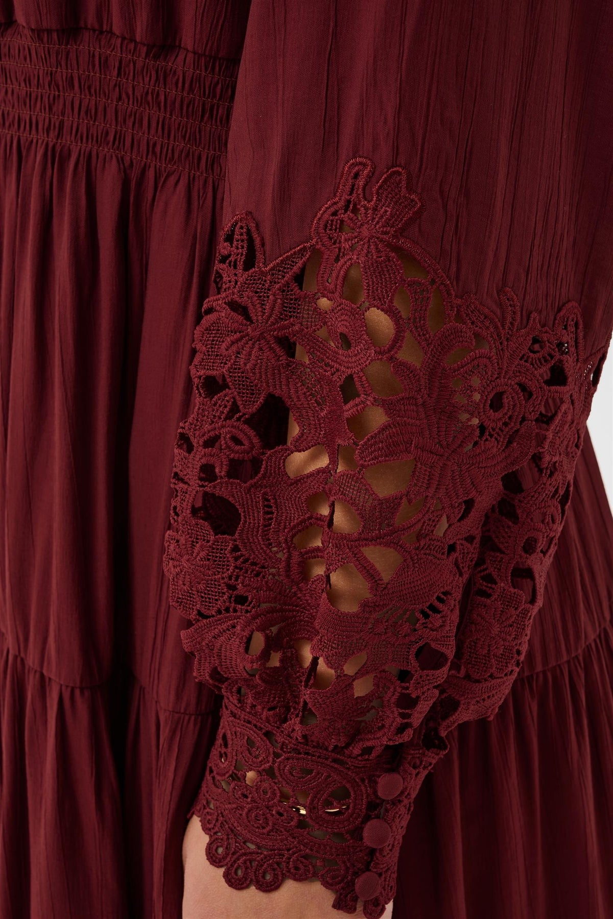 CRTina Dress - Cabernet