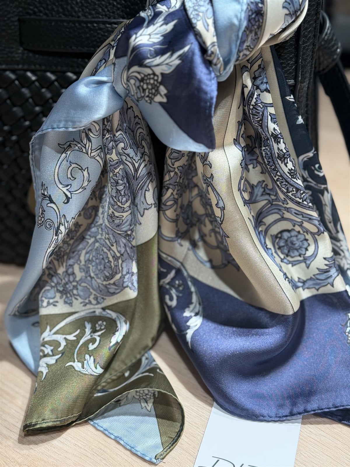 Skjerf Lite Paisley 4 Farger