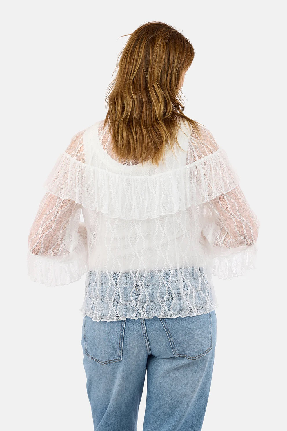 Bluse Blonder Hvit