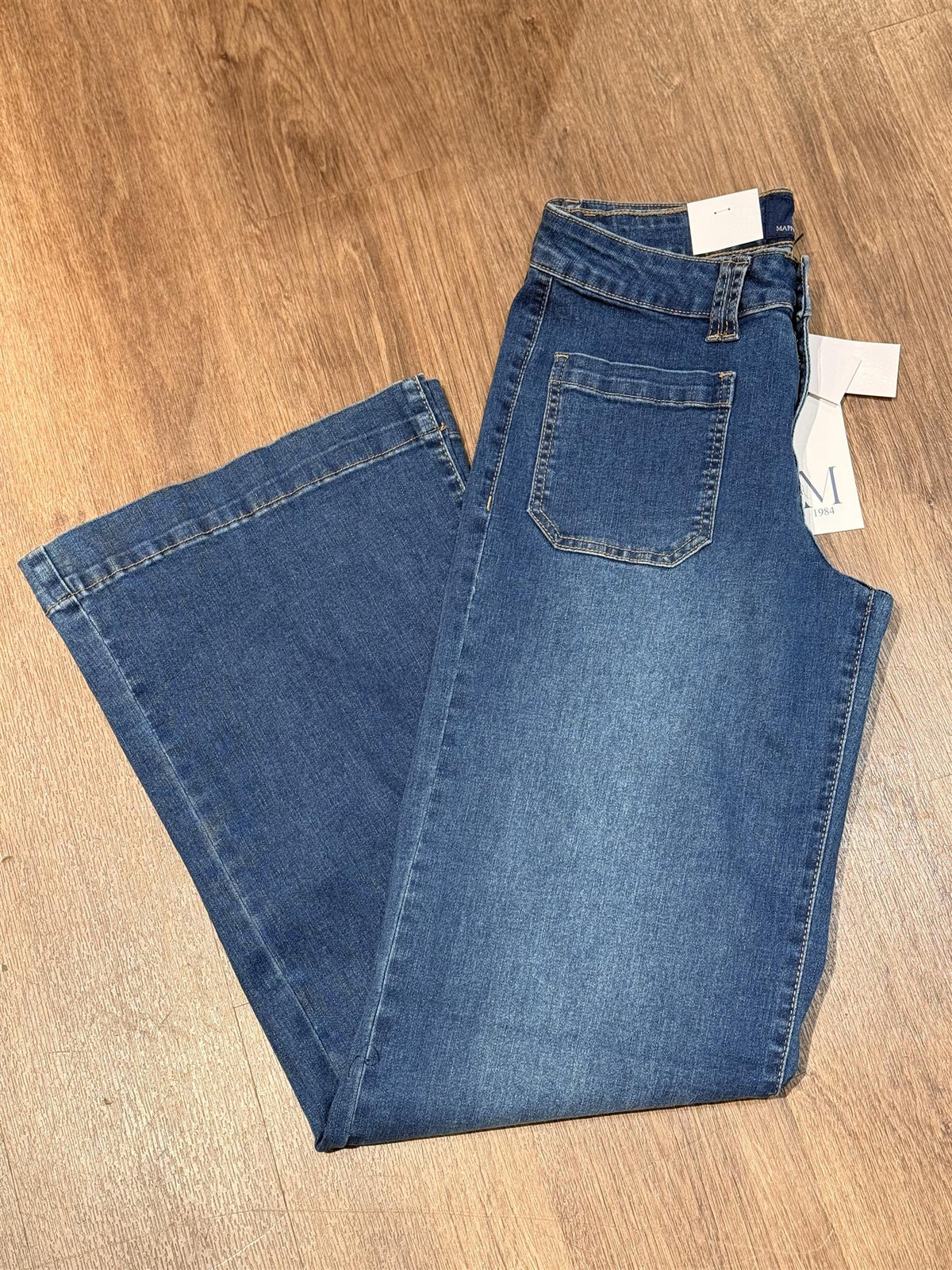 New Tutti Wide Used Denim SS26