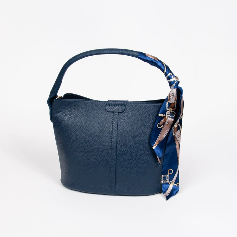 Ibelin liten bucketbag - Navy