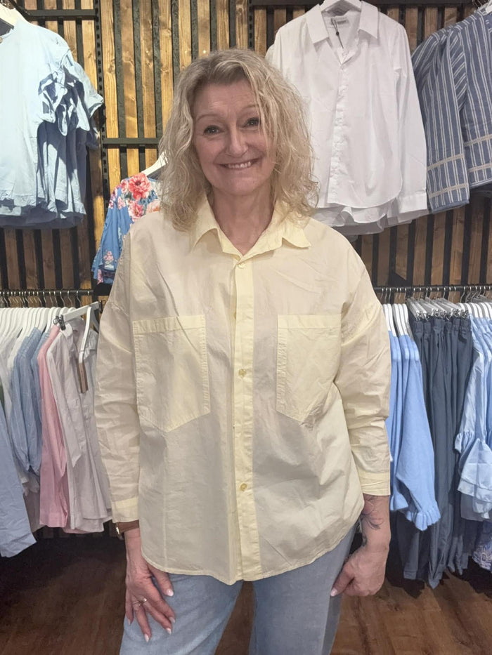MdcCecile Shirt Yellow