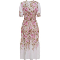 MdcLydia Dress Pink Flower