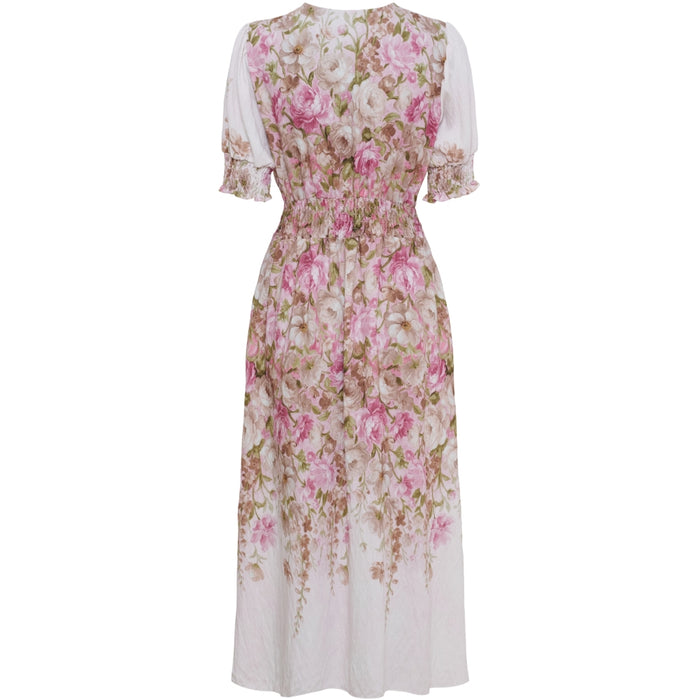 MdcLydia Dress Pink Flower